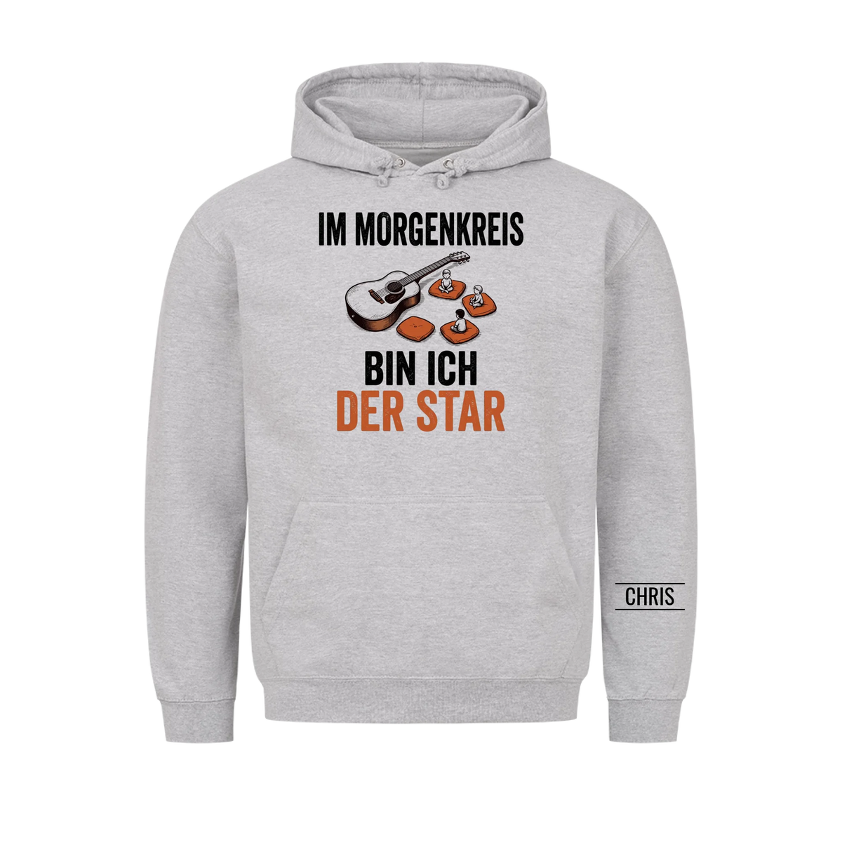 Im Morgenkreis bin ich der Star - Geschenk für Erzieherinnen, Kita & Hort - Personalisiertes Shirt