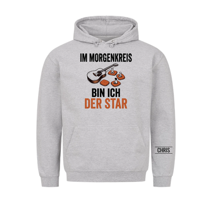 Im Morgenkreis bin ich der Star - Geschenk für Erzieherinnen, Kita & Hort - Personalisiertes Shirt