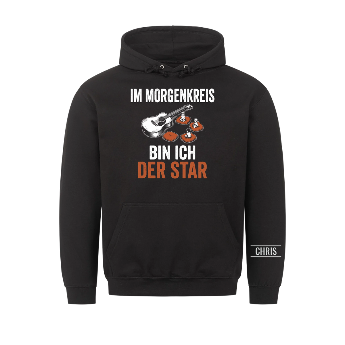 Im Morgenkreis bin ich der Star - Geschenk für Erzieherinnen, Kita & Hort - Personalisiertes Shirt