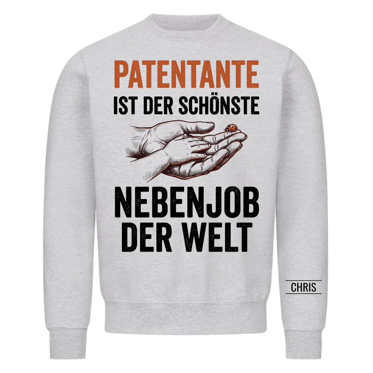 Patentante ist der schönste Nebenjob der Welt - Geschenk für Patentante & Tante - Personalisiertes Shirt