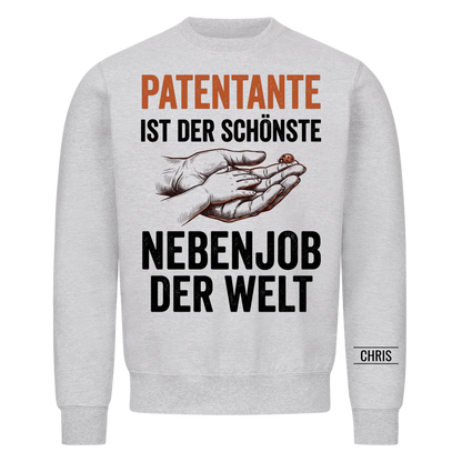 Patentante ist der schönste Nebenjob der Welt - Geschenk für Patentante & Tante - Personalisiertes Shirt