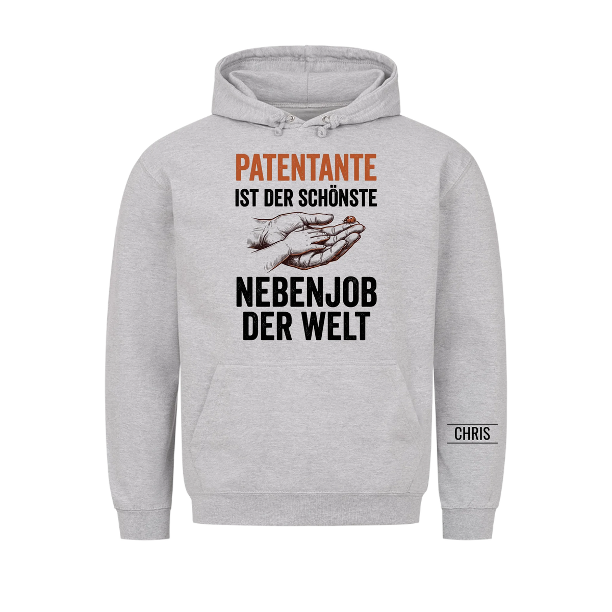Patentante ist der schönste Nebenjob der Welt - Geschenk für Patentante & Tante - Personalisiertes Shirt