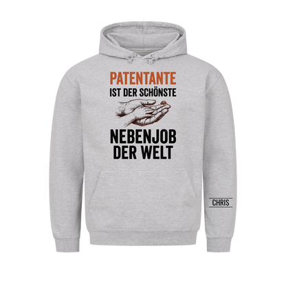 Patentante ist der schönste Nebenjob der Welt - Geschenk für Patentante & Tante - Personalisiertes Shirt
