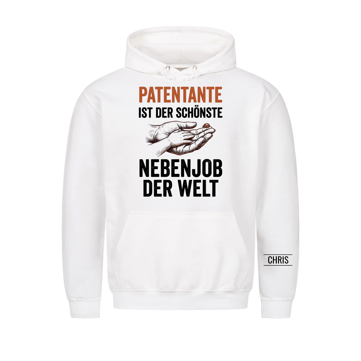 Patentante ist der schönste Nebenjob der Welt - Geschenk für Patentante & Tante - Personalisiertes Shirt