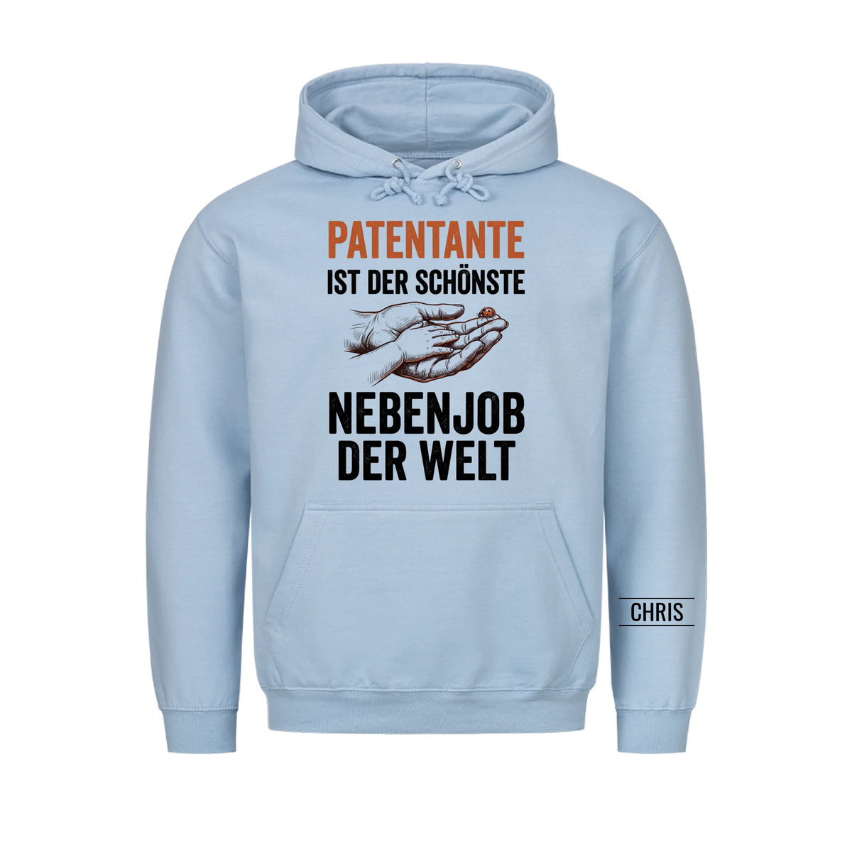 Patentante ist der schönste Nebenjob der Welt - Geschenk für Patentante & Tante - Personalisiertes Shirt