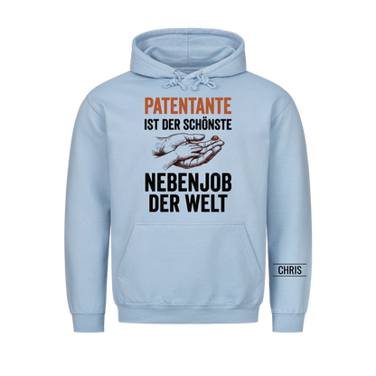 Patentante ist der schönste Nebenjob der Welt - Geschenk für Patentante & Tante - Personalisiertes Shirt