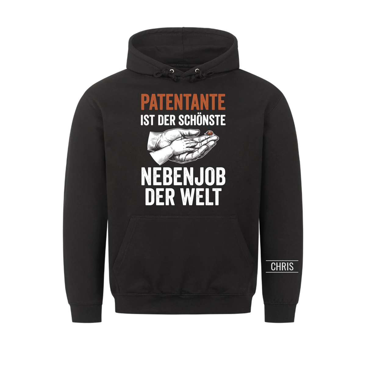 Patentante ist der schönste Nebenjob der Welt - Geschenk für Patentante & Tante - Personalisiertes Shirt