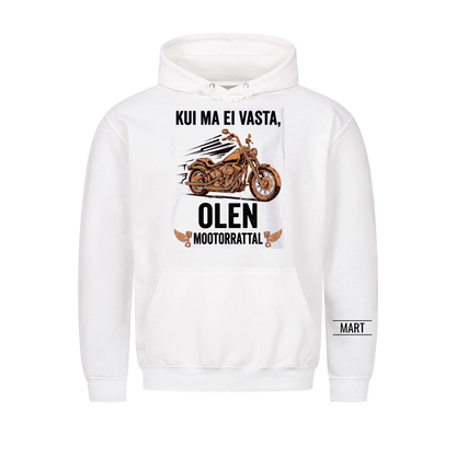 Kui ma ei vasta, olen mootorrattal. Personaalne T-särk nimega