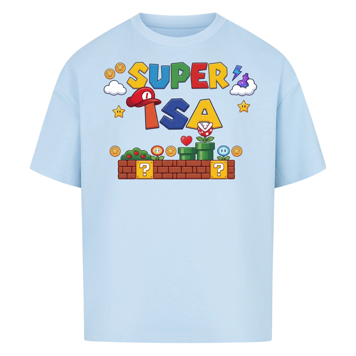 Super Isa T-särk laste nimedega. Personaalne kingitus isale