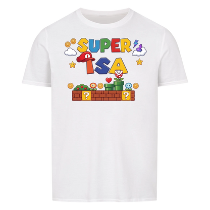 Super Isa T-särk laste nimedega. Personaalne kingitus isale