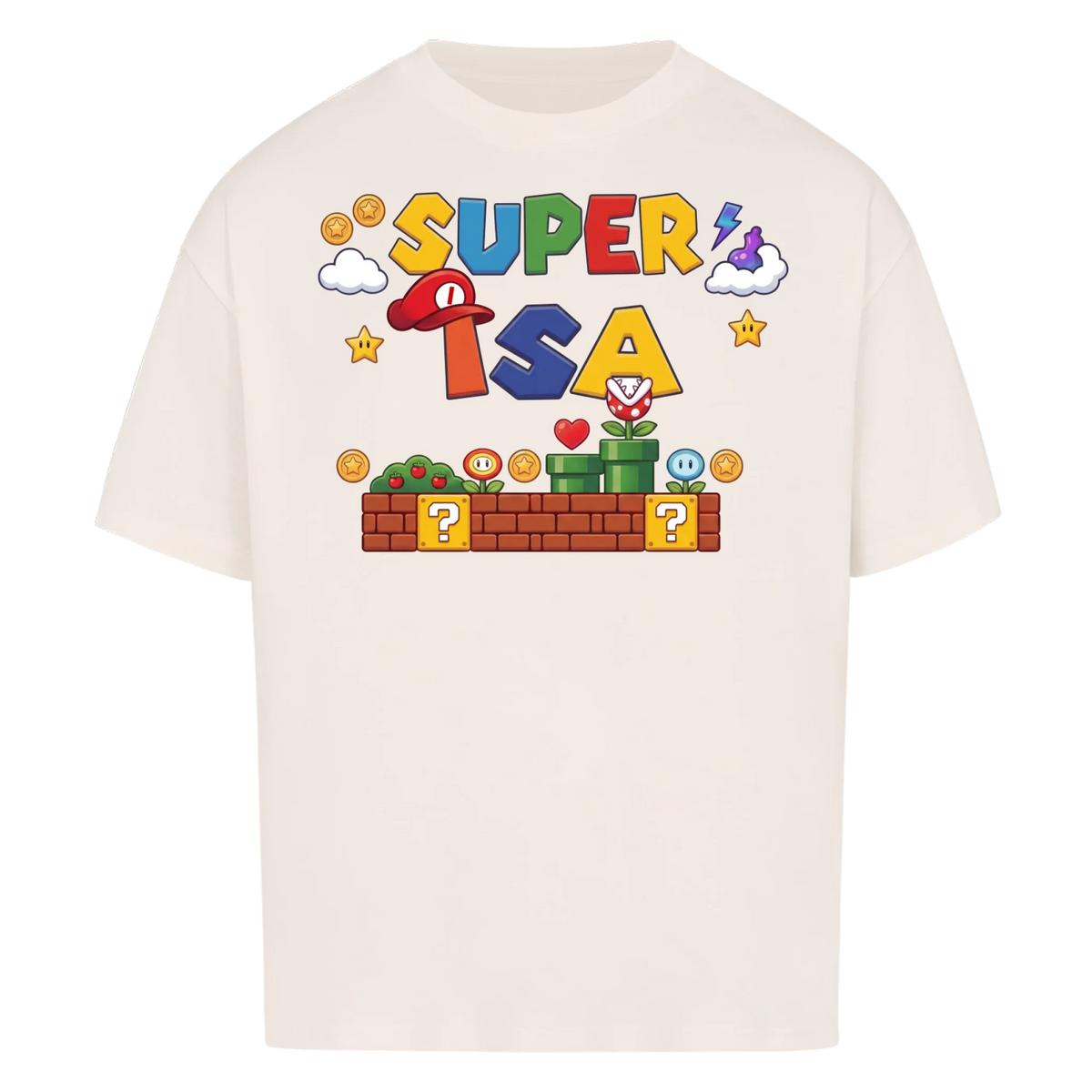 Super Isa T-särk laste nimedega. Personaalne kingitus isale