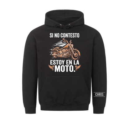 Estoy en la moto - Regalo divertido para hombres, marido, papá, abuelo y moteros - Camiseta personalizada