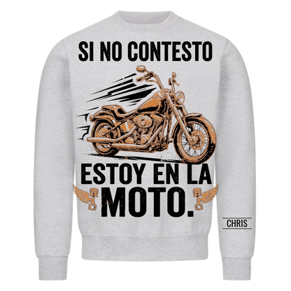 Estoy en la moto - Regalo divertido para hombres, marido, papá, abuelo y moteros - Camiseta personalizada