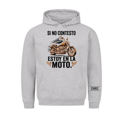Estoy en la moto - Regalo divertido para hombres, marido, papá, abuelo y moteros - Camiseta personalizada