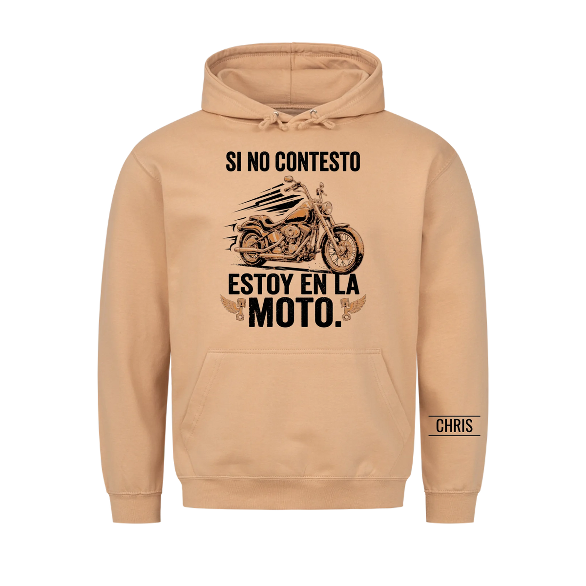 Estoy en la moto - Regalo divertido para hombres, marido, papá, abuelo y moteros - Camiseta personalizada