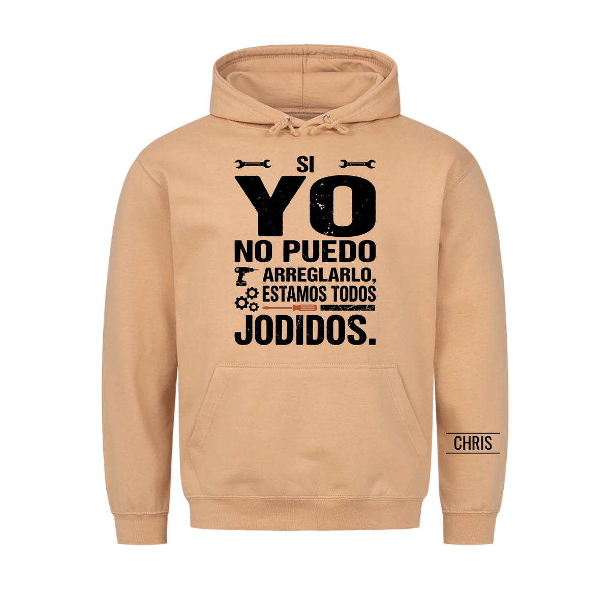 Estamos todos jodidos - Regalo divertido para hombres, marido, papá, abuelo, manitas y aficionados al bricolaje - Camiseta personalizada