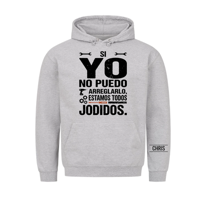 Estamos todos jodidos - Regalo divertido para hombres, marido, papá, abuelo, manitas y aficionados al bricolaje - Camiseta personalizada