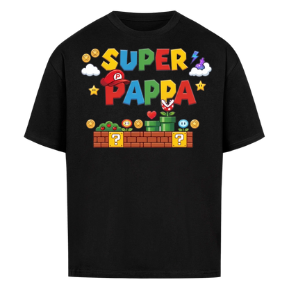 Super Pappa T-skjorte med barnas navn. Personlig gave til pappa