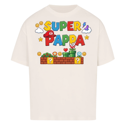 Super Pappa T-skjorte med barnas navn. Personlig gave til pappa