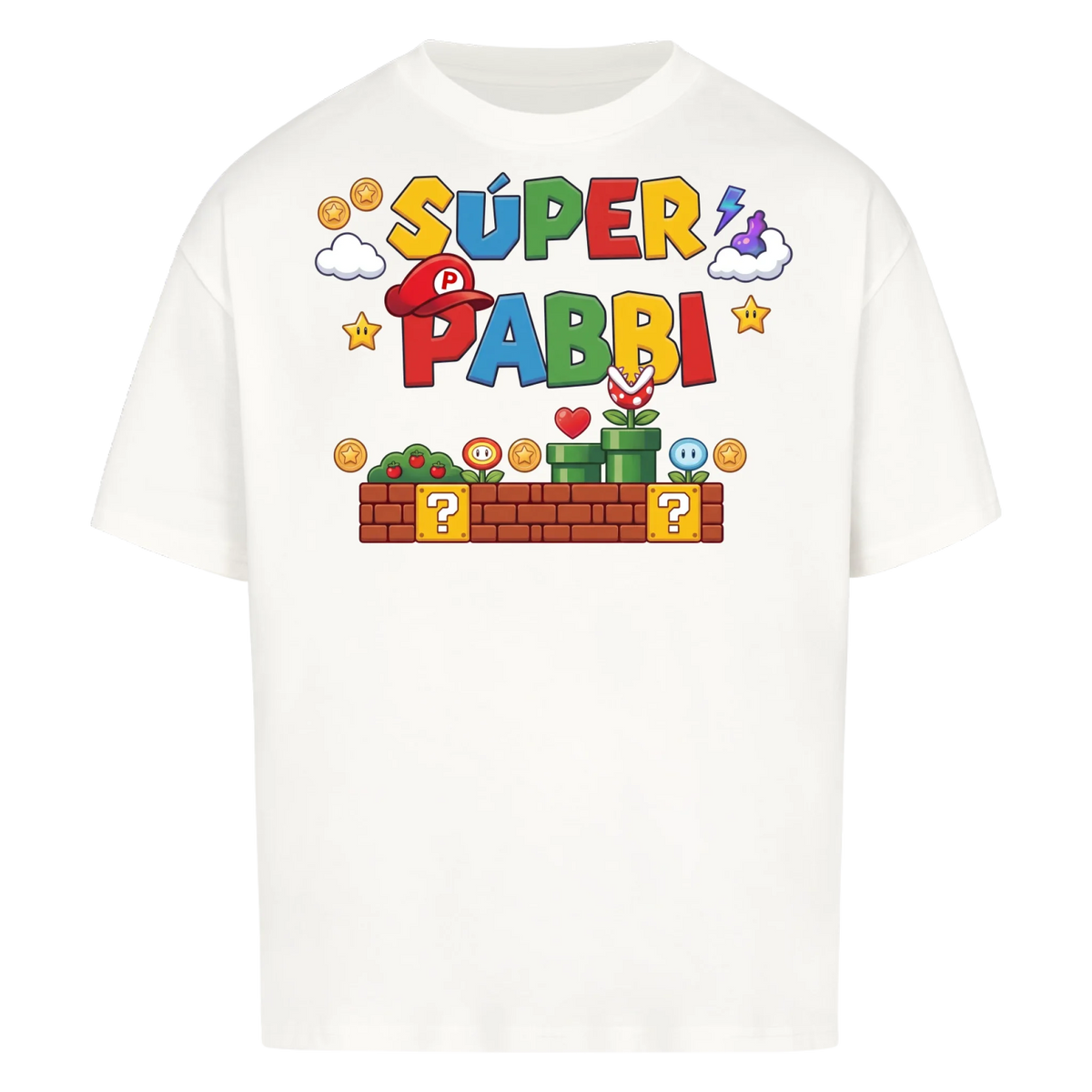 Súper Pabbi bolur með nöfnum barnanna. Persónuleg gjöf handa pabba