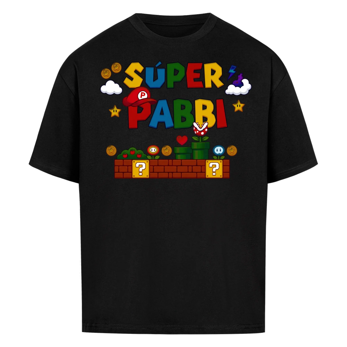 Súper Pabbi bolur með nöfnum barnanna. Persónuleg gjöf handa pabba