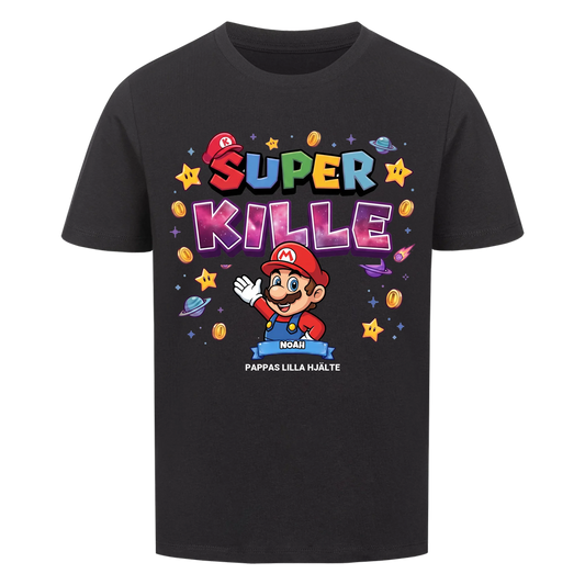Super Kid - Personlig barntröja i partnerlook med Super Pappa