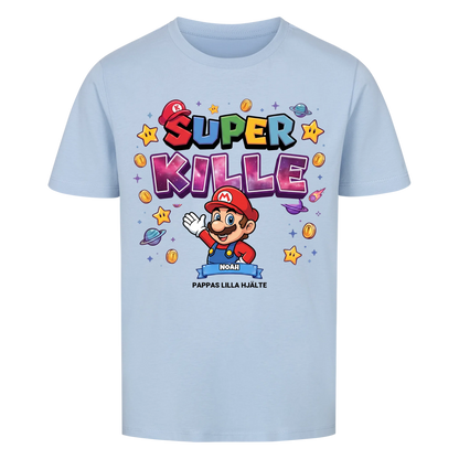 Super Kid - Personlig barntröja i partnerlook med Super Pappa
