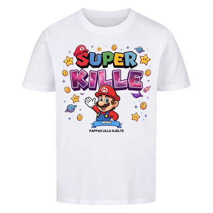 Super Kid - Personlig barntröja i partnerlook med Super Pappa