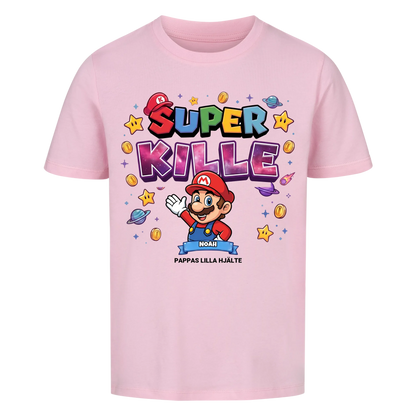 Super Kid - Personlig barntröja i partnerlook med Super Pappa