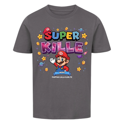 Super Kid - Personlig barntröja i partnerlook med Super Pappa