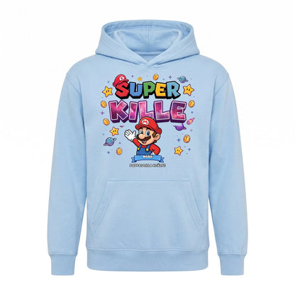 Kids Hoodie SE Ljusblå