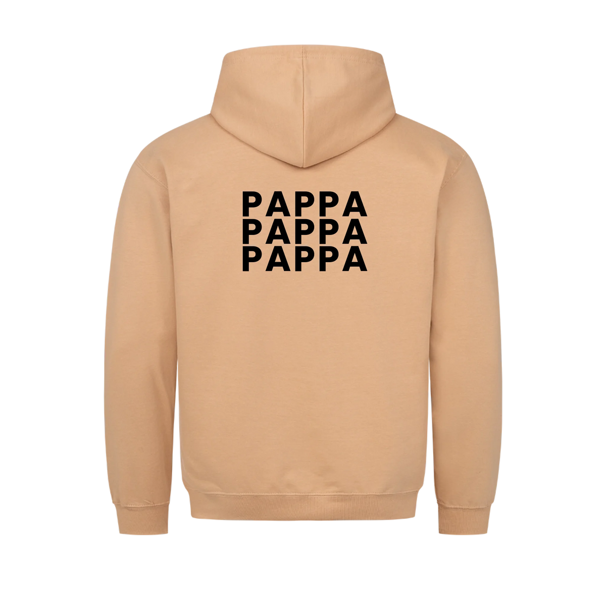 Pappa fotokollage på ryggen med nio foton. Personlig t-shirt till fars dag