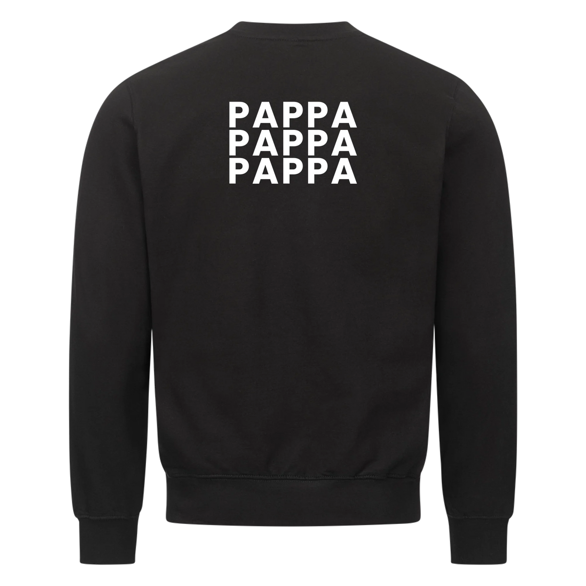 Pappa fotokollage på ryggen med nio foton. Personlig t-shirt till fars dag