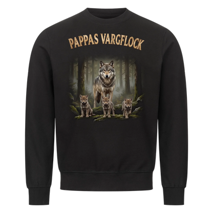 Pappas Vargflock - Personlig present till pappa med barnens namn