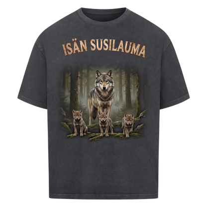 Isän susilauma - Henkilökohtainen lahja isälle lasten nimillä