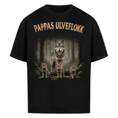 Pappas Ulveflokk - Personlig gave til pappa med barnas navn