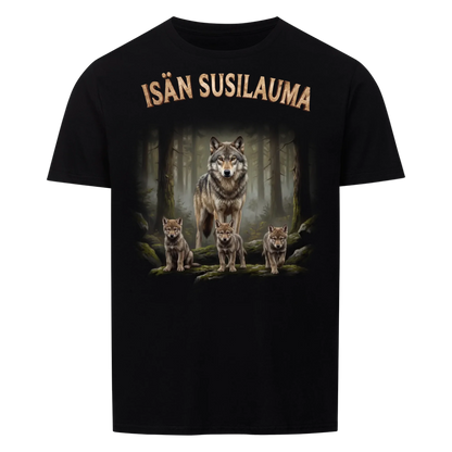 Isän susilauma - Henkilökohtainen lahja isälle lasten nimillä