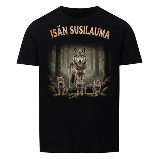 Isän susilauma - Henkilökohtainen lahja isälle lasten nimillä