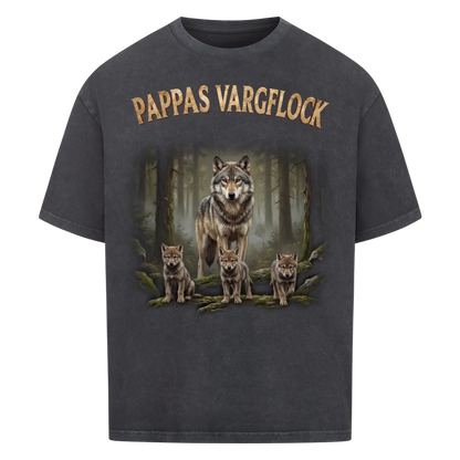Pappas Vargflock - Personlig present till pappa med barnens namn