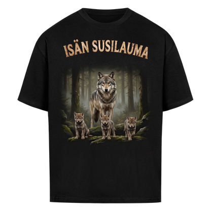 Isän susilauma - Henkilökohtainen lahja isälle lasten nimillä