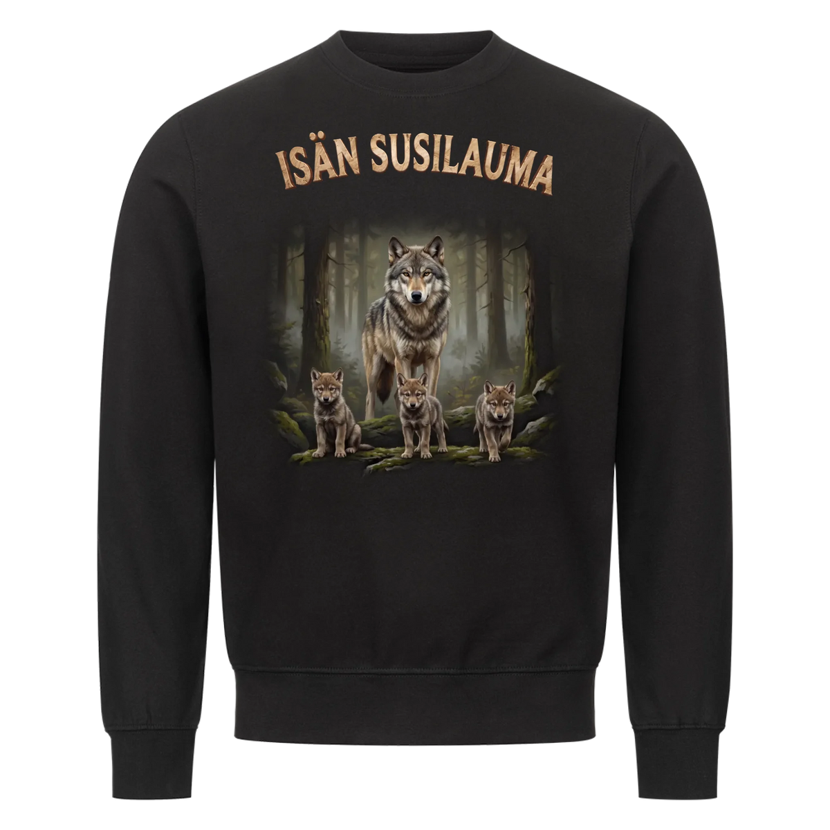 Isän susilauma - Henkilökohtainen lahja isälle lasten nimillä