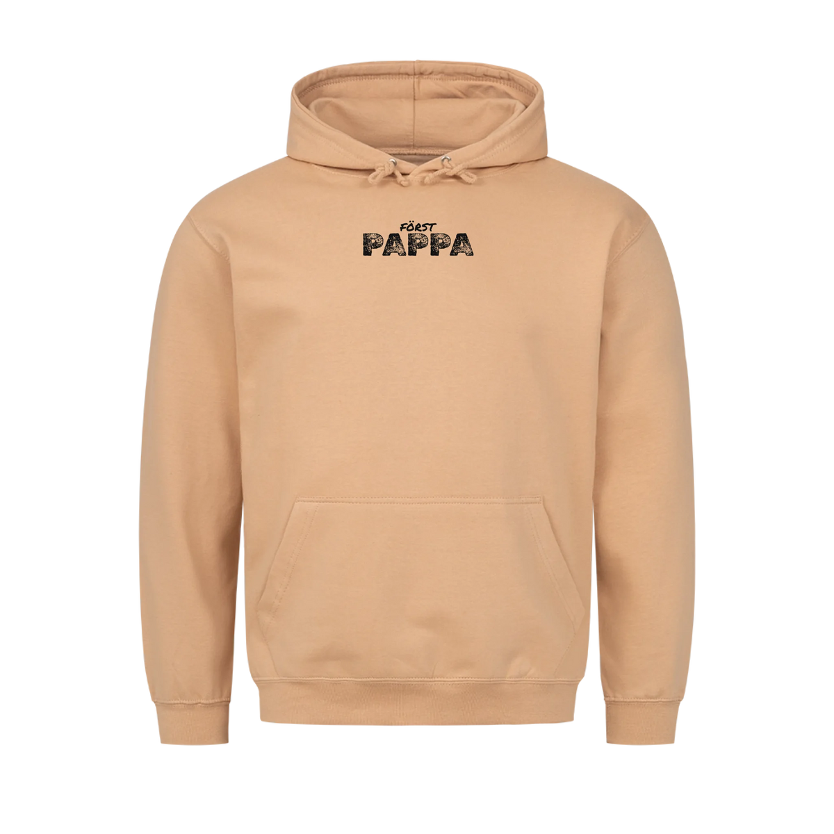 Först pappa nu farfar t-shirt med handavtryck och barnens namn. Fars dag present
