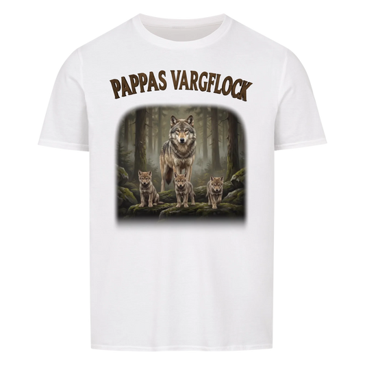 Pappas Vargflock - Personlig present till pappa med barnens namn