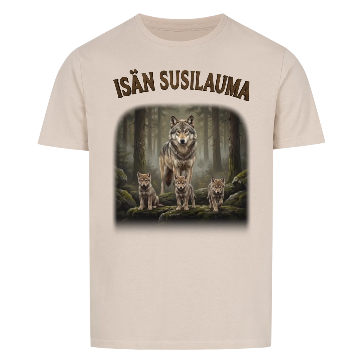Isän susilauma - Henkilökohtainen lahja isälle lasten nimillä