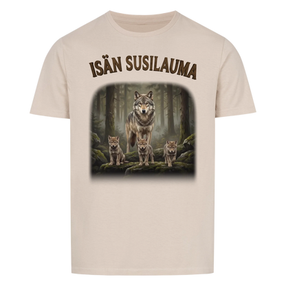 Isän susilauma - Henkilökohtainen lahja isälle lasten nimillä