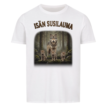 Isän susilauma - Henkilökohtainen lahja isälle lasten nimillä