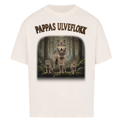 Pappas Ulveflokk - Personlig gave til pappa med barnas navn