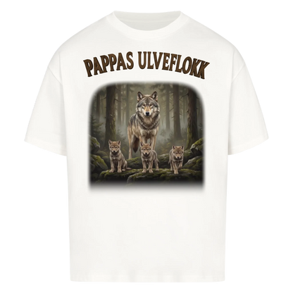 Pappas Ulveflokk - Personlig gave til pappa med barnas navn