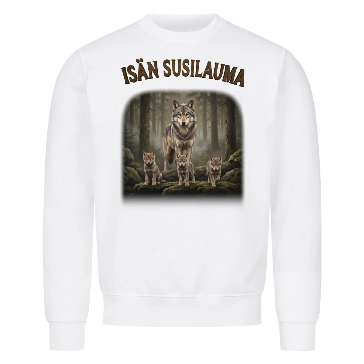 Isän susilauma - Henkilökohtainen lahja isälle lasten nimillä