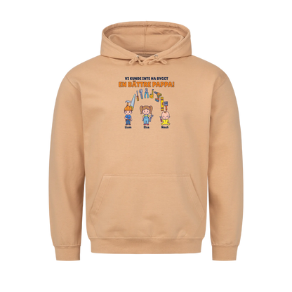 Vi kunde inte ha byggt en bättre pappa t-shirt med barnens namn. Present till pappa, farfar och morfar